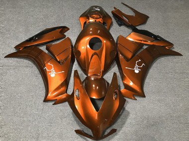 Deep Orange Gloss 2012-2016 Honda CBR1000RR Motorcycle Fairings