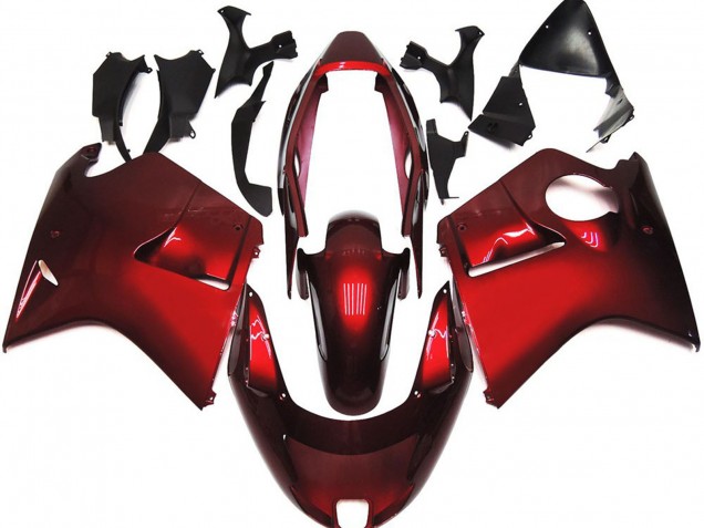 Deep Vibrant Red 1996-2007 Honda CBR1100XX Motorcycle Fairings Deep Vibrant Red 1996-2007 Honda CBR1100XX Motorcycle Fairings