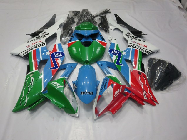 Dunlop Design 2008-2016 Yamaha R6 Motorcycle Fairings Dunlop Design 2008-2016 Yamaha R6 Motorcycle Fairings