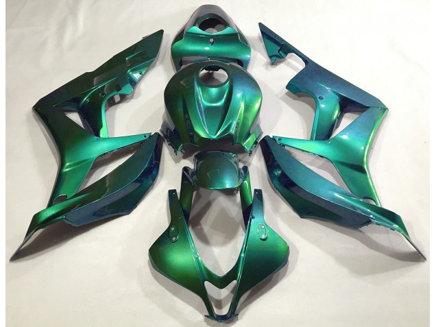 Emerald Green Plain 2007-2008 Honda CBR600RR Motorcycle Fairings Emerald Green Plain 2007-2008 Honda CBR600RR Motorcycle Fairings
