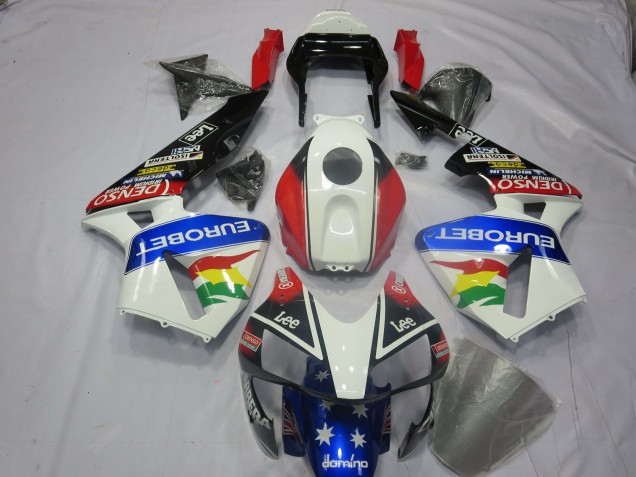 EuroBet 2003-2004 Honda CBR600RR Motorcycle Fairings EuroBet 2003-2004 Honda CBR600RR Motorcycle Fairings