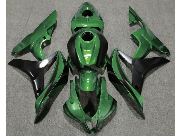 Forest Green OEM Style 2007-2008 Honda CBR600RR Motorcycle Fairings Forest Green OEM Style 2007-2008 Honda CBR600RR Motorcycle Fairings