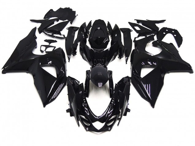 Full Gloss Black Style 2009-2016 Suzuki GSXR 1000 Motorcycle Fairings Full Gloss Black Style 2009-2016 Suzuki GSXR 1000 Motorcycle Fairings