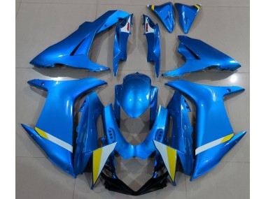 Full Gloss Light Blue 2011-2020 Suzuki GSXR 600-750 Motorcycle Fairings