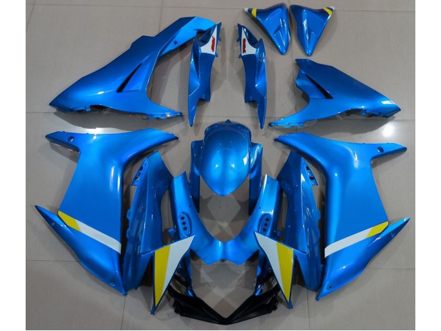 Full Gloss Light Blue 2011-2020 Suzuki GSXR 600-750 Motorcycle Fairings Full Gloss Light Blue 2011-2020 Suzuki GSXR 600-750 Motorcycle Fairings