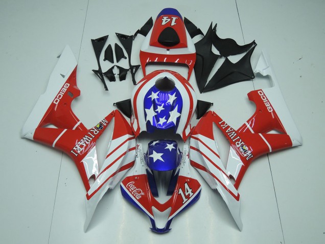Geico 14 2007-2008 Honda CBR600RR Motorcycle Fairings Geico 14 2007-2008 Honda CBR600RR Motorcycle Fairings