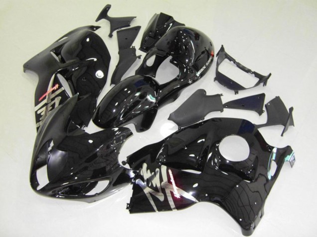 Gloss Black 1997-2007 Suzuki GSXR 1300 Motorcycle Fairings Gloss Black 1997-2007 Suzuki GSXR 1300 Motorcycle Fairings