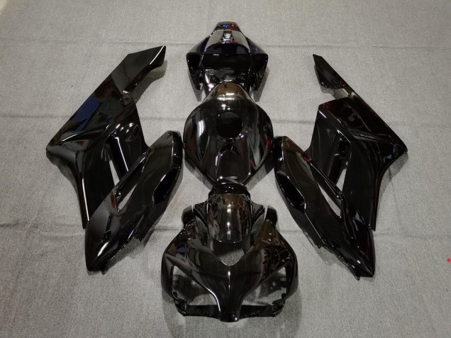Gloss Black 2004-2005 Honda CBR1000RR Motorcycle Fairings Gloss Black 2004-2005 Honda CBR1000RR Motorcycle Fairings