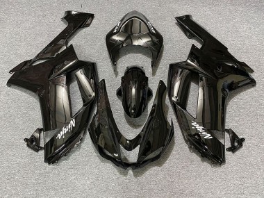 Gloss Black 2007-2008 Kawasaki ZX6R Motorcycle Fairings