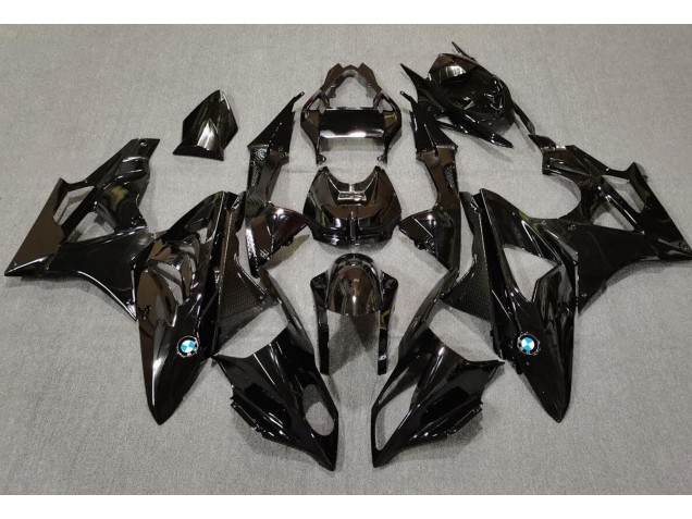 Gloss Black Logo 2009-2018 BMW S1000RR Motorcycle Fairings