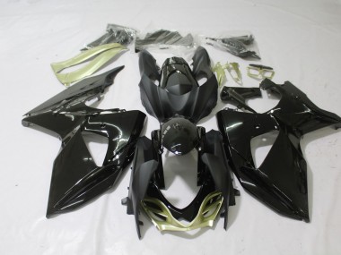 Gloss Black Matte Silver 2009-2016 Suzuki GSXR 1000 Motorcycle Fairings