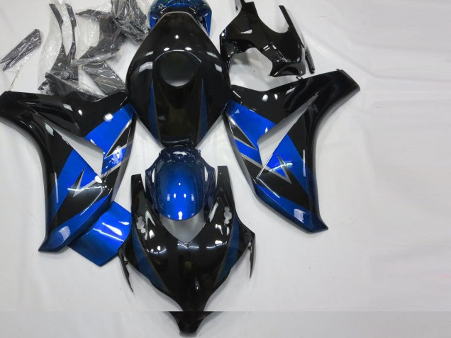 Gloss Blue and Black 2008-2011 Honda CBR1000RR Motorcycle Fairings Gloss Blue and Black 2008-2011 Honda CBR1000RR Motorcycle Fairings