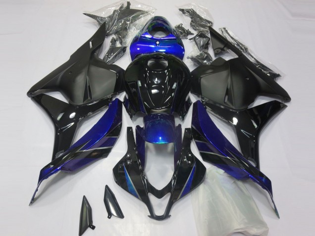Gloss Blue and Black 2009-2012 Honda CBR600RR Motorcycle Fairings Gloss Blue and Black 2009-2012 Honda CBR600RR Motorcycle Fairings