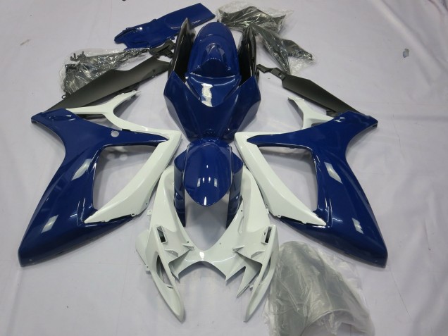 Gloss Blue Deep 2006-2007 Suzuki GSXR 600-750 Motorcycle Fairings Gloss Blue Deep 2006-2007 Suzuki GSXR 600-750 Motorcycle Fairings