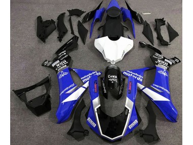 Gloss Blue Logo Style 2015-2019 Yamaha R1 Motorcycle Fairings