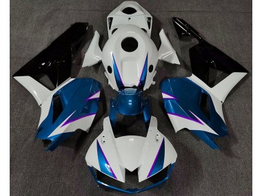 Gloss Blue White and Purple 2013-2020 Honda CBR600RR Motorcycle Fairings