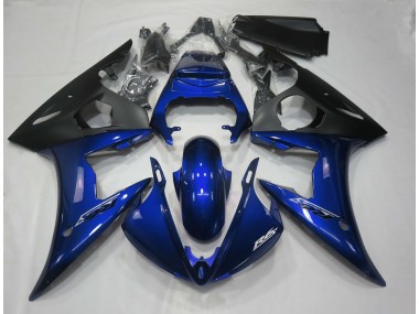 Gloss Dark Blue 2003-2005 Yamaha R6 Motorcycle Fairings
