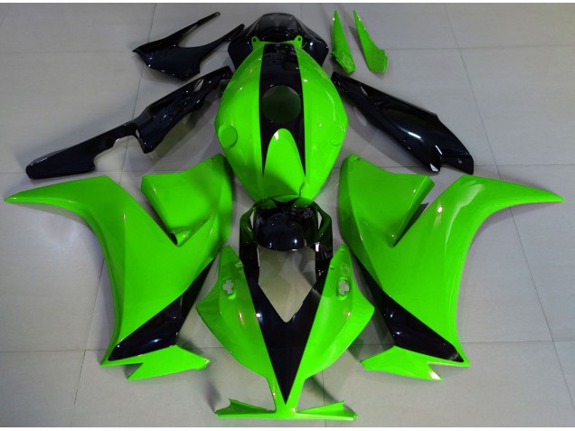 Gloss Green and Black 2012-2016 Honda CBR1000RR Motorcycle Fairings Gloss Green and Black 2012-2016 Honda CBR1000RR Motorcycle Fairings