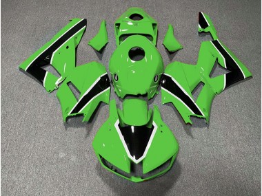 Gloss Green and Black 2013-2020 Honda CBR600RR Motorcycle Fairings