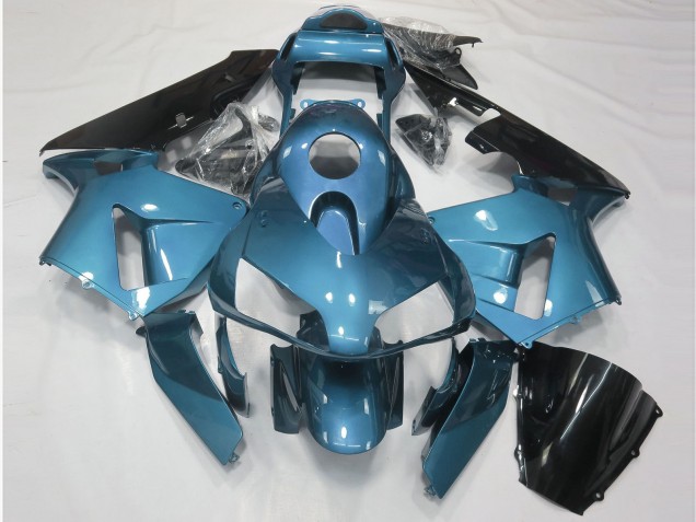 Gloss Light Blue 2003-2004 Honda CBR600RR Motorcycle Fairings Gloss Light Blue 2003-2004 Honda CBR600RR Motorcycle Fairings