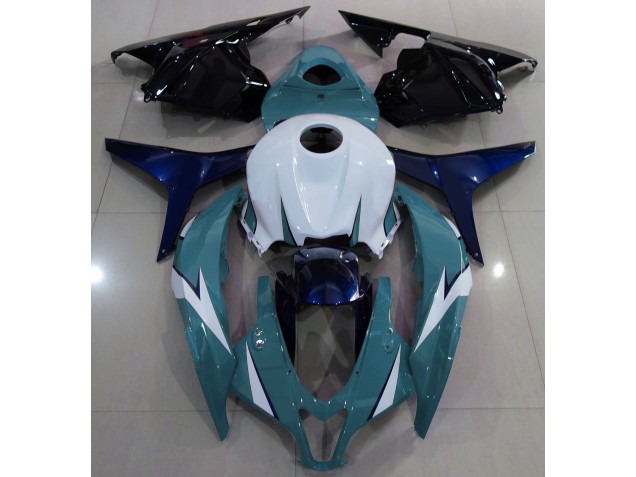 Gloss Light Blue and Blue 2009-2012 Honda CBR600RR Motorcycle Fairings Gloss Light Blue and Blue 2009-2012 Honda CBR600RR Motorcycle Fairings