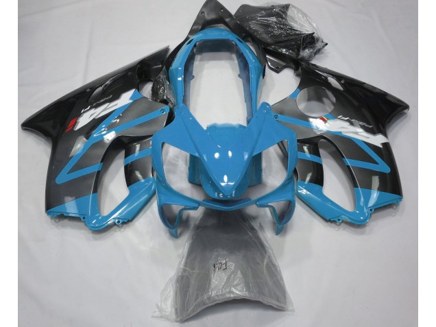 Gloss Light Blue & Grey 2004-2007 Honda CBR600 F4i Motorcycle Fairings Gloss Light Blue & Grey 2004-2007 Honda CBR600 F4i Motorcycle Fairings