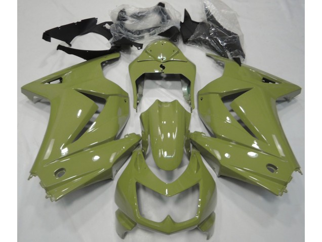 Gloss Olive 2008-2013 Kawasaki Ninja 250 Motorcycle Fairings Gloss Olive 2008-2013 Kawasaki Ninja 250 Motorcycle Fairings