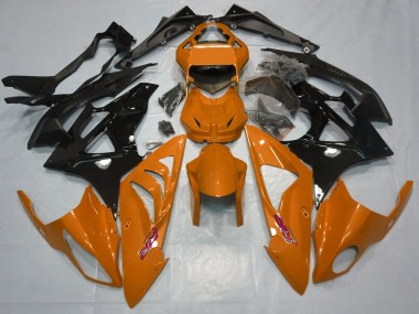 Gloss Orange and Black 2009-2018 BMW S1000RR Motorcycle Fairings