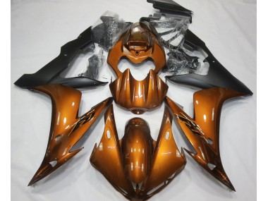 Gloss Orange & Black 2004-2006 Yamaha R1 Motorcycle Fairings