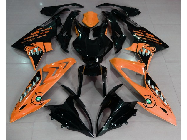 Gloss Orange Shark 2009-2018 BMW S1000RR Motorcycle Fairings Gloss Orange Shark 2009-2018 BMW S1000RR Motorcycle Fairings