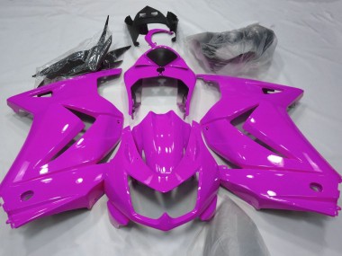 Gloss Pink 2008-2013 Kawasaki Ninja 250 Motorcycle Fairings