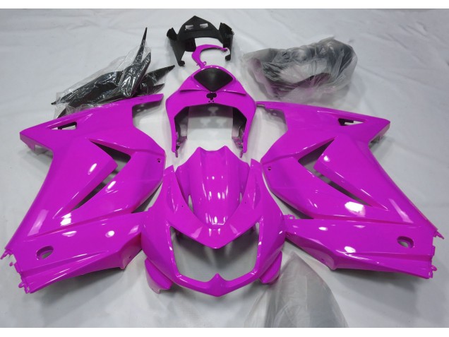 Gloss Pink 2008-2013 Kawasaki Ninja 250 Motorcycle Fairings Gloss Pink 2008-2013 Kawasaki Ninja 250 Motorcycle Fairings