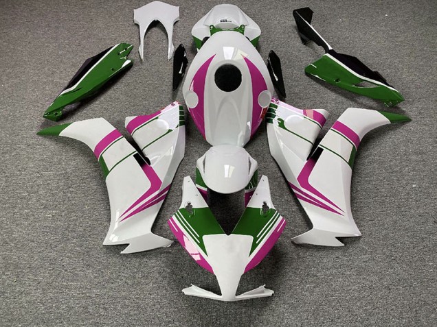 Gloss Pink and Green 2012-2016 Honda CBR1000RR Motorcycle Fairings Gloss Pink and Green 2012-2016 Honda CBR1000RR Motorcycle Fairings