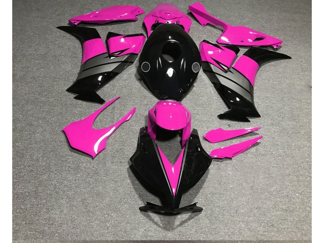 Gloss Pink Black and Gray 2012-2016 Honda CBR1000RR Motorcycle Fairings Gloss Pink Black and Gray 2012-2016 Honda CBR1000RR Motorcycle Fairings