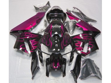 Gloss Pink Flame 2005-2006 Honda CBR600RR Motorcycle Fairings