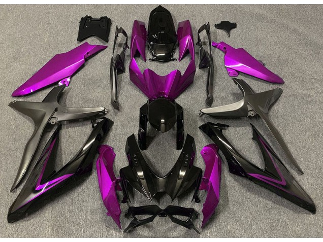 Gloss Pink & Green R 2008-2010 Suzuki GSXR 600-750 Motorcycle Fairings Gloss Pink & Green R 2008-2010 Suzuki GSXR 600-750 Motorcycle Fairings