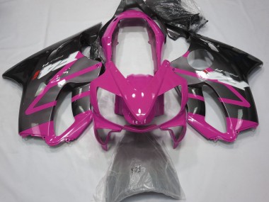 Gloss Pink & Grey 2004-2007 Honda CBR600 F4i Motorcycle Fairings