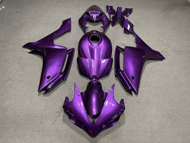 Gloss Purple 2007-2008 Yamaha R1 Motorcycle Fairings