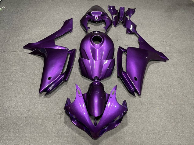 Gloss Purple 2007-2008 Yamaha R1 Motorcycle Fairings Gloss Purple 2007-2008 Yamaha R1 Motorcycle Fairings