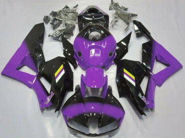 Gloss Purple and Black Fade 2013-2020 Honda CBR600RR Motorcycle Fairings
