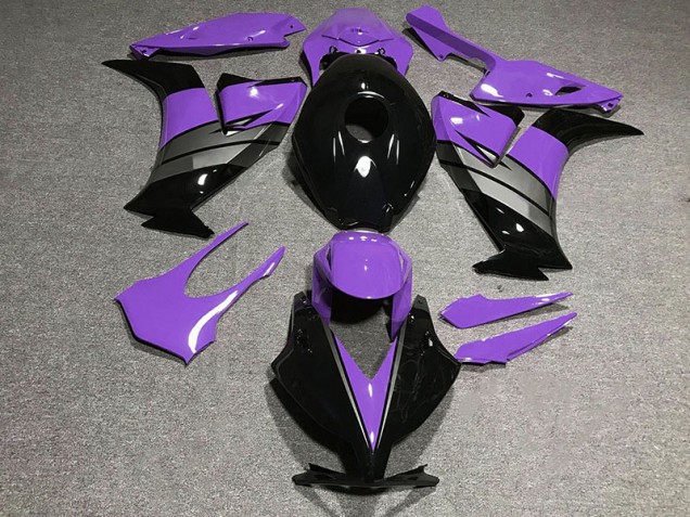 Gloss Purple Black and Gray 2012-2016 Honda CBR1000RR Motorcycle Fairings Gloss Purple Black and Gray 2012-2016 Honda CBR1000RR Motorcycle Fairings
