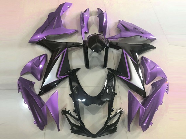Gloss Purple Edges 2011-2020 Suzuki GSXR 600-750 Motorcycle Fairings Gloss Purple Edges 2011-2020 Suzuki GSXR 600-750 Motorcycle Fairings