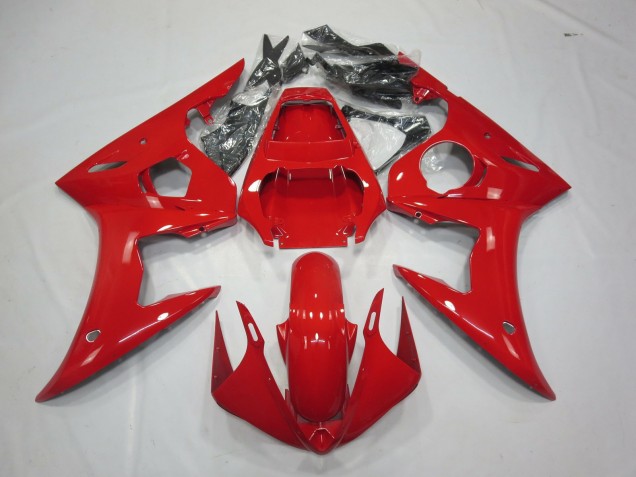Gloss Red 2003-2005 Yamaha R6 Motorcycle Fairings Gloss Red 2003-2005 Yamaha R6 Motorcycle Fairings
