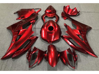 Gloss Red 2006-2007 Yamaha R6 Motorcycle Fairings