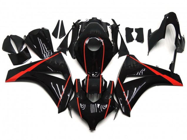 Gloss Red and Black 2008-2011 Honda CBR1000RR Motorcycle Fairings Gloss Red and Black 2008-2011 Honda CBR1000RR Motorcycle Fairings