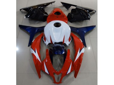 Gloss Red and Blue 2009-2012 Honda CBR600RR Motorcycle Fairings