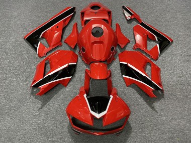 Gloss Red Black and White 2013-2020 Honda CBR600RR Motorcycle Fairings
