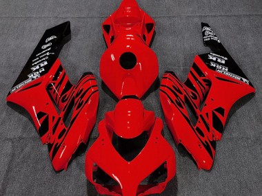 Gloss Red Flame 2004-2005 Honda CBR1000RR Motorcycle Fairings