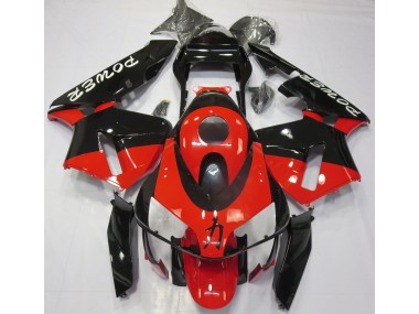 Gloss Red Power 2003-2004 Honda CBR600RR Motorcycle Fairings