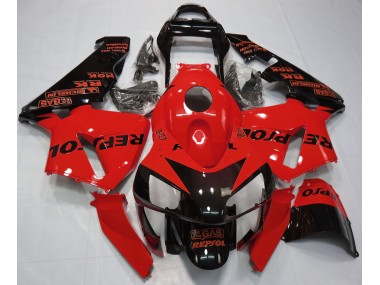 Gloss Red Repsol 2003-2004 Honda CBR600RR Motorcycle Fairings